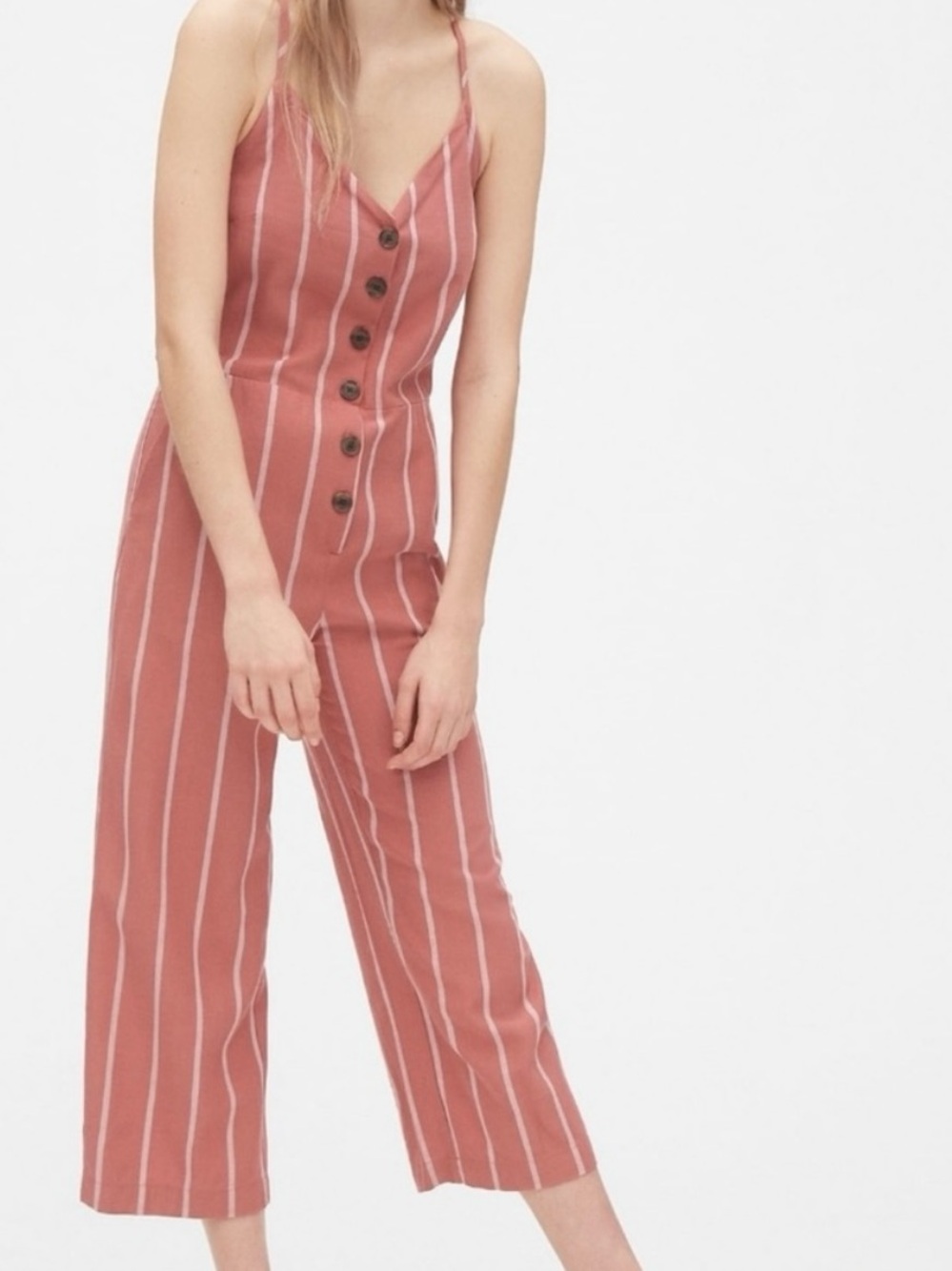 GAP Cropped Jumpsuit
